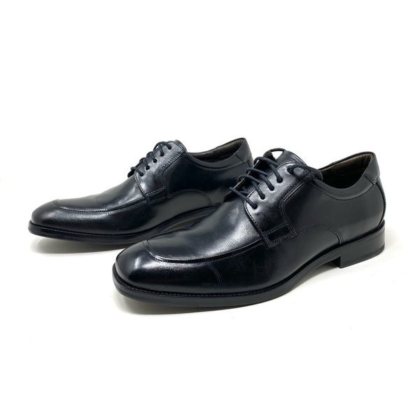 JOHNSTON & MURPHY FELDON MOC TOE Black Calfskin Leather main image 4